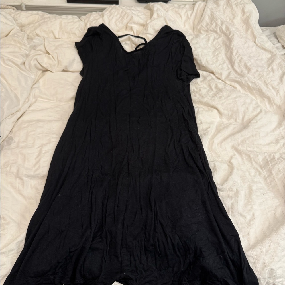 Mossimo Supply Co Black A-Line Maxi Dress